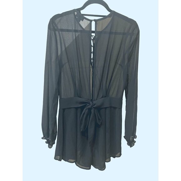 HOMMAGE from Los Angeles womens  playsuit/ romper  size large - Picture 5 of 12